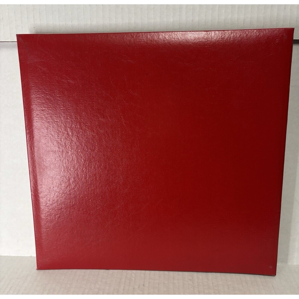 Pioneer Alpha-1  12x12 Red Scrapbook Album 10 Pages Protector NEW